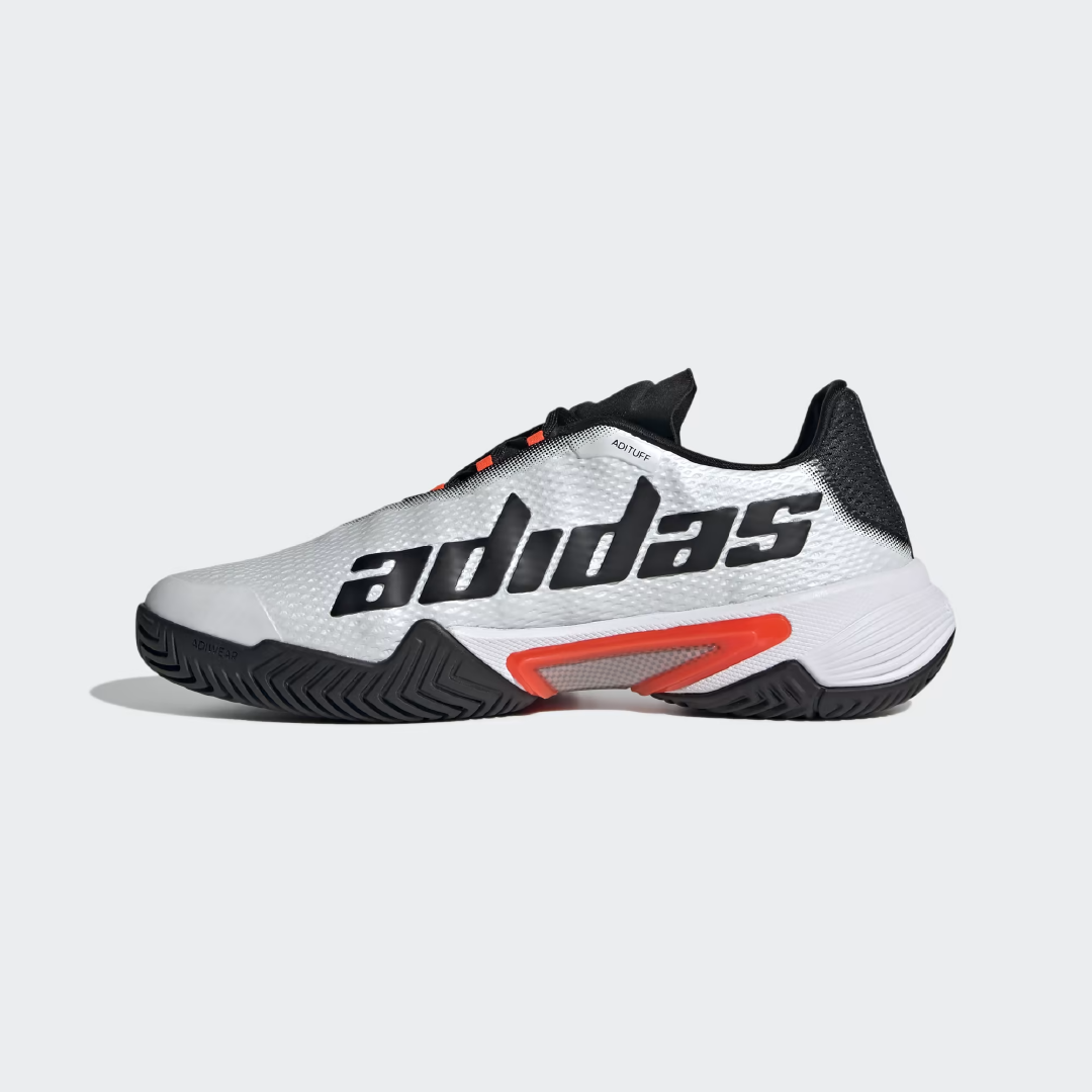 ADIDAS BARRICADE PADEL SHOES Cloud White Core Black Solar Red Padel House Shop